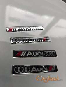 Audi stikeri hrom